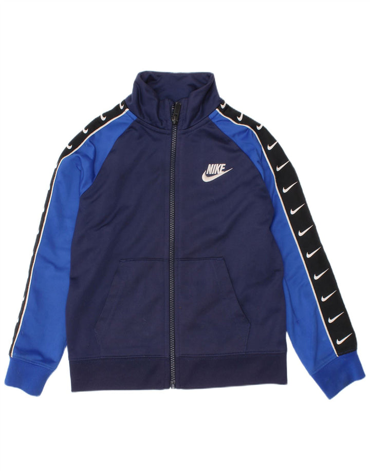 Giacca da tuta da ragazzo Nike, 5-6 anni, media, blu navy, sportiva