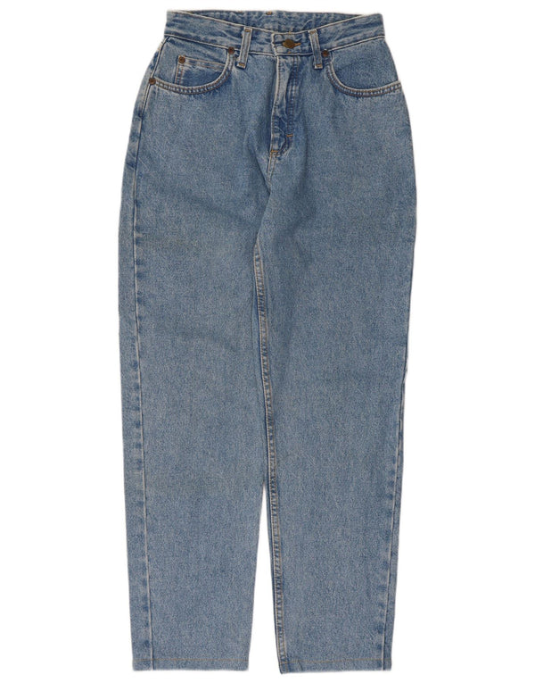 Jeans affusolati a vita alta da uomo Lee US 12 Large W28 L29 Cotone blu