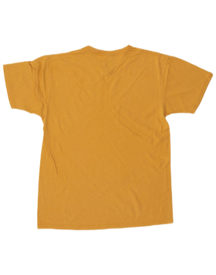 T-shirt grafica da donna VANS Top UK 14 cotone giallo medio