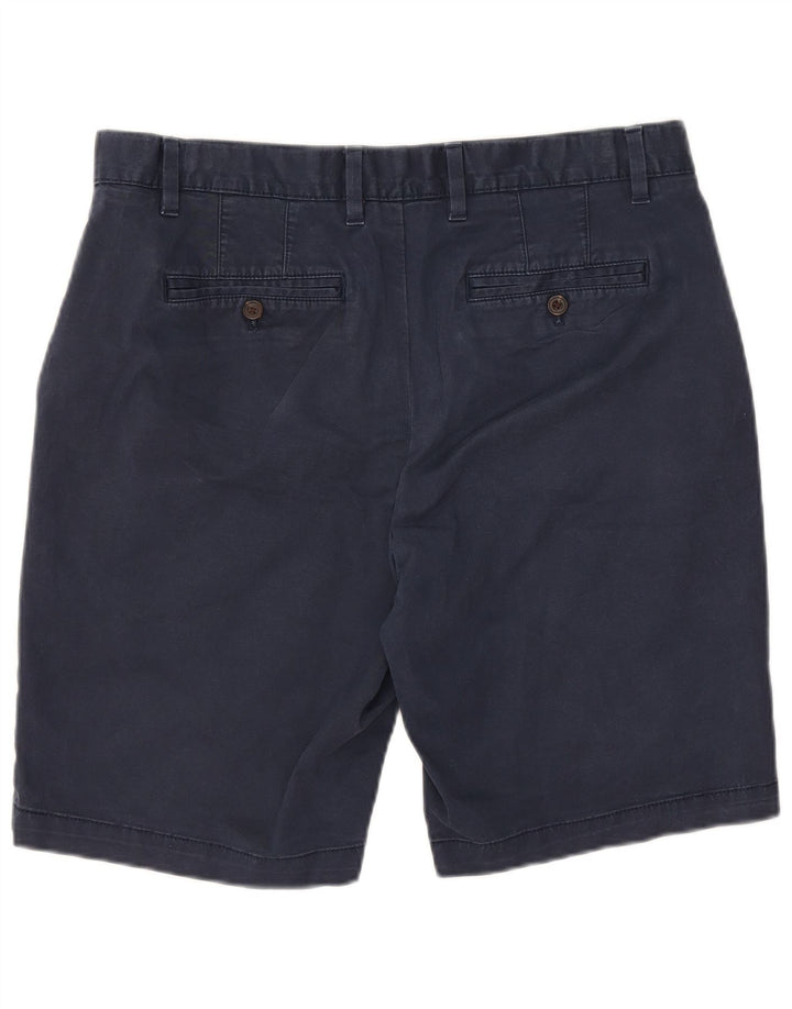 Pantaloncini chino regolari da uomo John Lewis W36 grandi in cotone blu navy