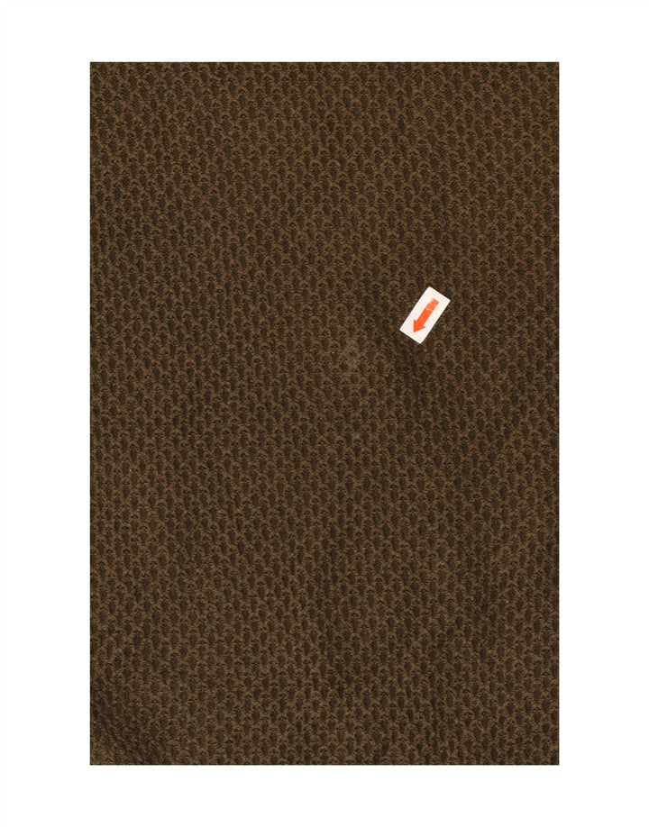 ZARA Mens Boat Neck Jumper Sweater Small Green Vintage Zara and Second-Hand Zara from Messina Hembry 