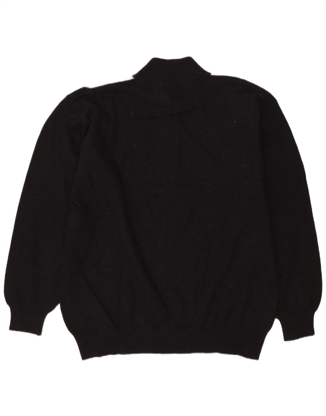 Conbipel Maglione da uomo Niama Zip Neck Jumper XL Nero Argyle/Diamond Wool