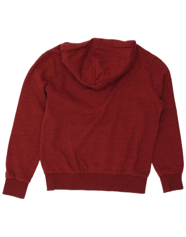 Felpa con cappuccio grafica da uomo Superdry XL poliestere marrone