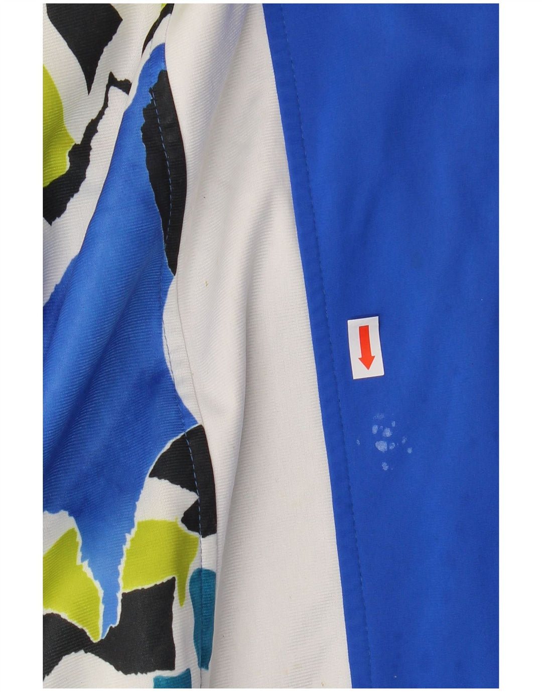 SPALDING Giacca da tuta grafica da uomo grande color block blu