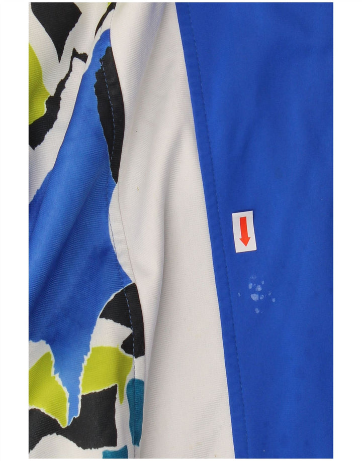 SPALDING Giacca da tuta grafica da uomo grande color block blu