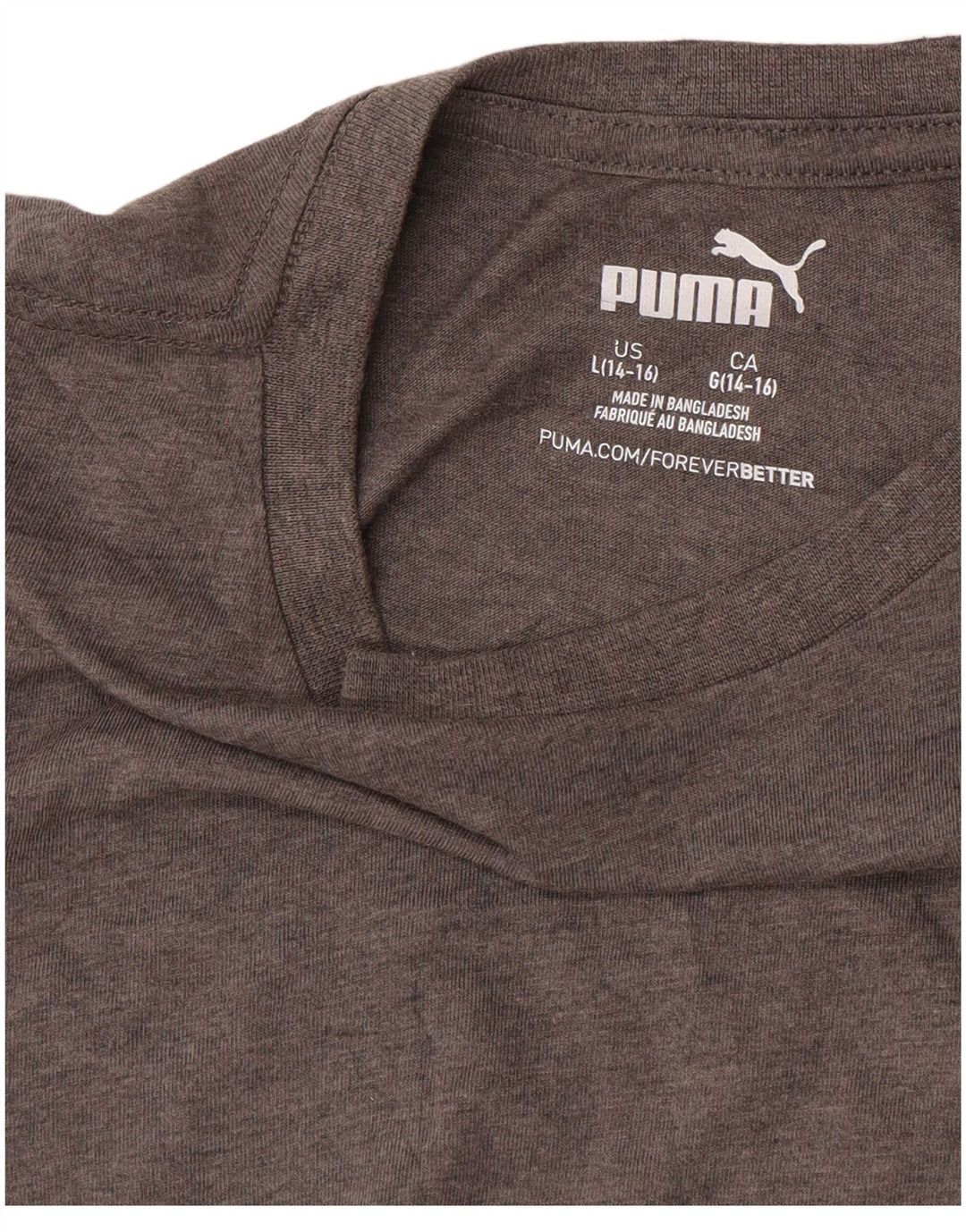 T-shirt grafica PUMA da ragazzo, 14-15 anni, grande, grigia