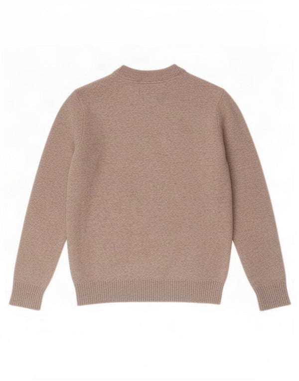 Maglione maglione girocollo da uomo Jack & Jones piccolo in lana beige