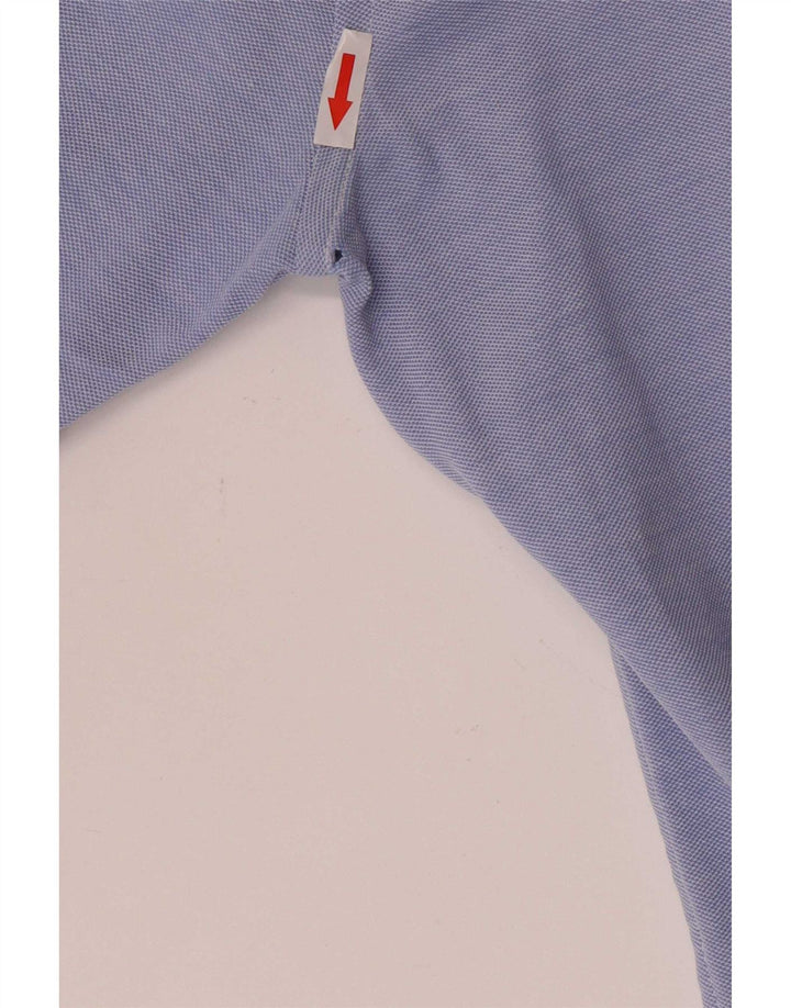 Camicia da uomo Ralph Lauren piccola in cotone blu