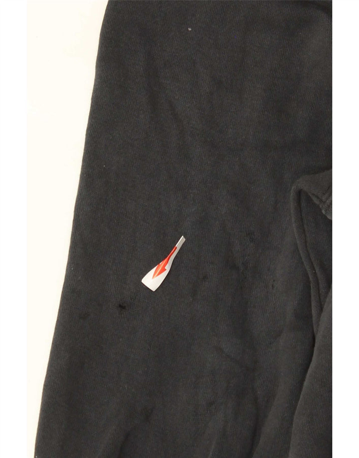 Felpa con cappuccio da uomo Nike Small in cotone nero