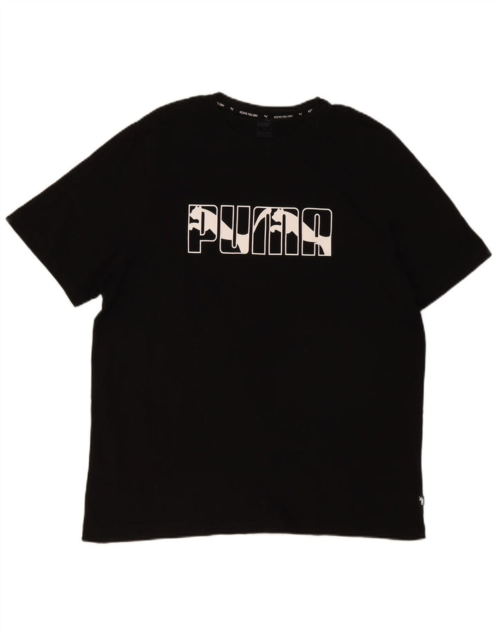 T-shirt grafica da uomo Puma Top XL Nera