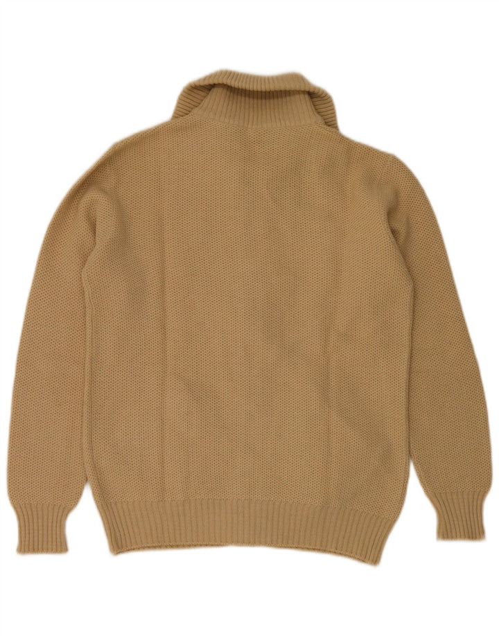 Maglione cardigan da uomo Gordon Poliestere beige medio