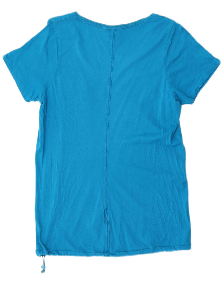 T-shirt da donna Nike Top UK 14 cotone blu medio