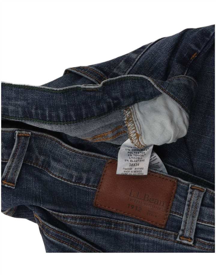 Jeans slim da uomo L.L.BEAN W38 L34 cotone blu
