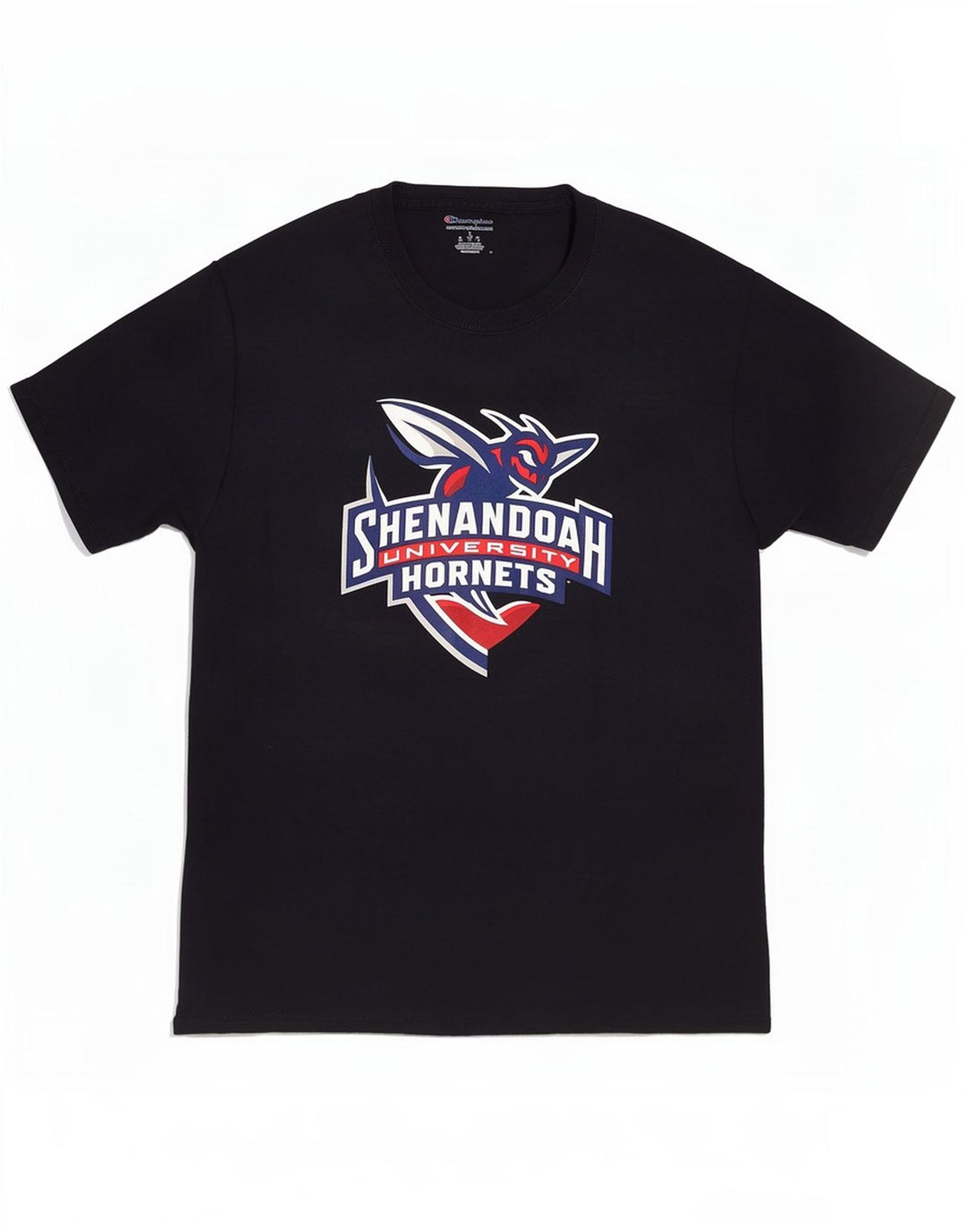 T-shirt grafica da uomo Champion Top grande blu navy