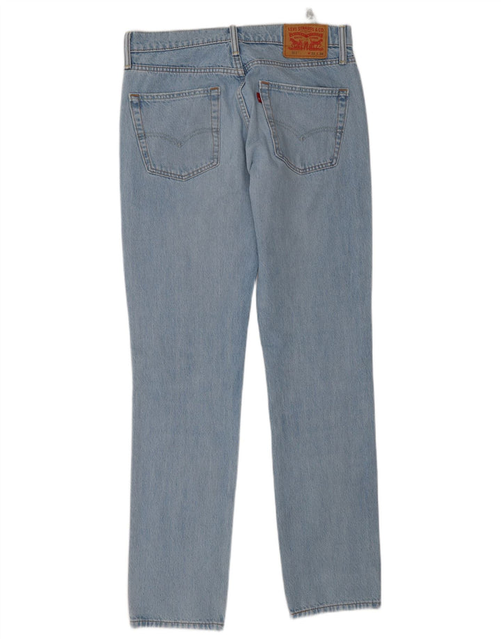 Jeans Levi's Uomo 511 Slim W32 L34 Cotone Blu