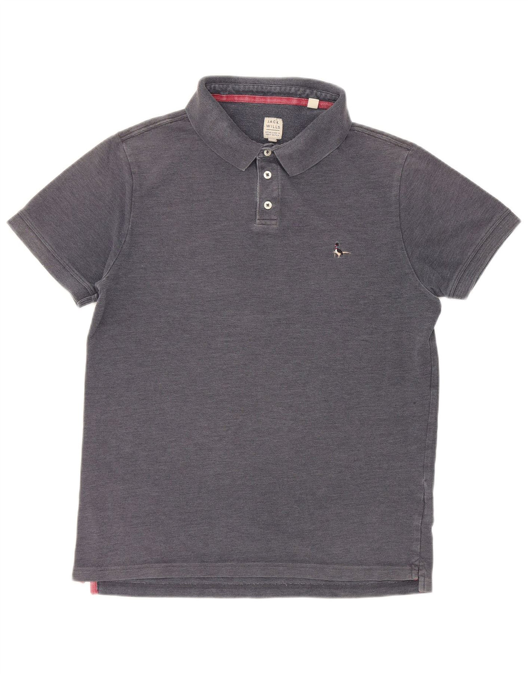 Polo da uomo Jack Wills grande in cotone blu