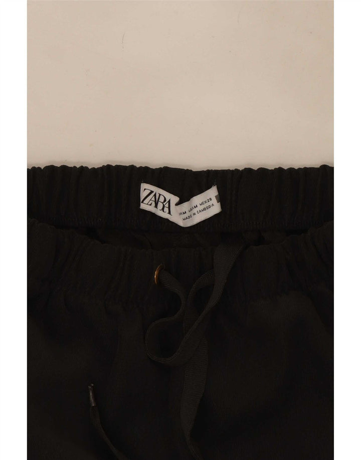 Pantaloni a gamba larga da donna Zara medi W28 L31 poliestere grigio