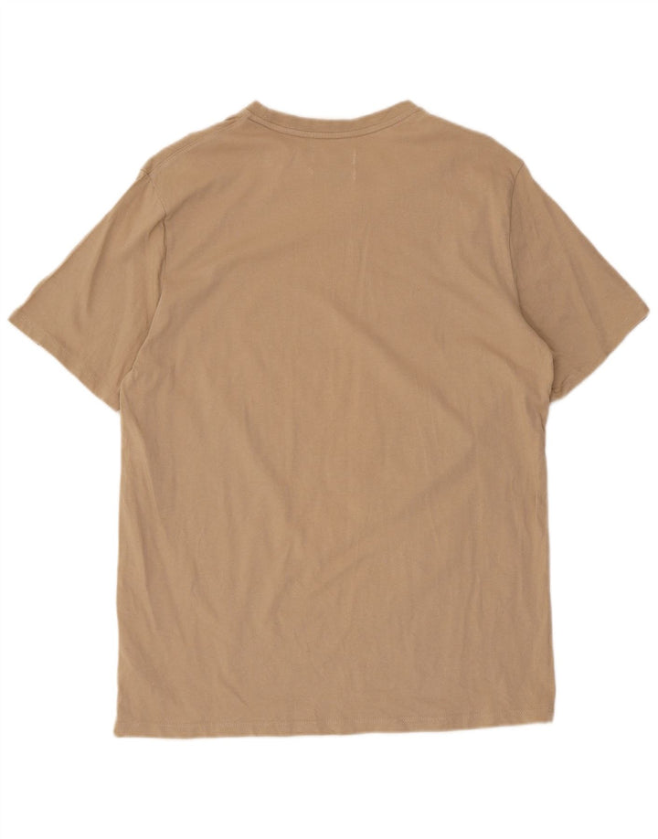 Maglietta da uomo Calvin Klein Top in cotone beige medio