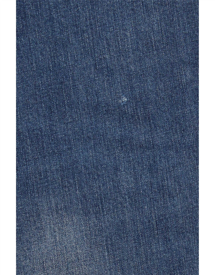 Jeans Cropped Gas Uomo W33 L26 Cotone Blu