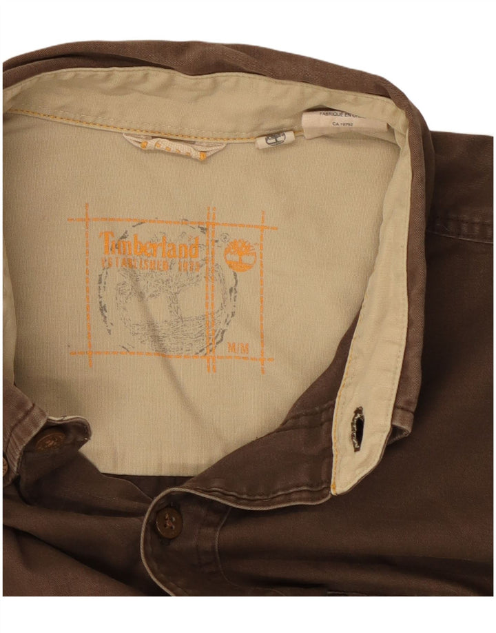 Camicia da uomo Timberland Marrone medio