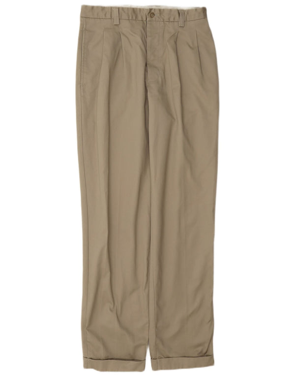 Pantaloni chino con pegging da uomo Levi's W32 L32 in cotone beige