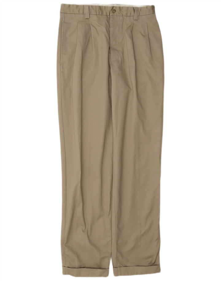 Pantaloni chino con pegging da uomo Levi's W32 L32 in cotone beige
