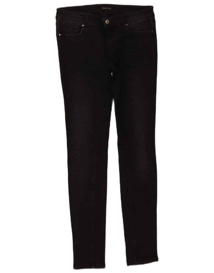 Jeans skinny da donna Massimo Dutti EU 38 Small W28 L30 Nero
