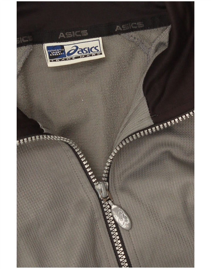 Giacca sportiva da uomo Asics di colore grigio medio
