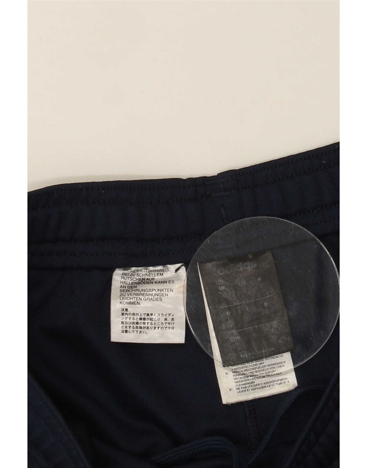 Pantaloni da tuta Adidas Climalite da uomo piccoli blu navy poliestere