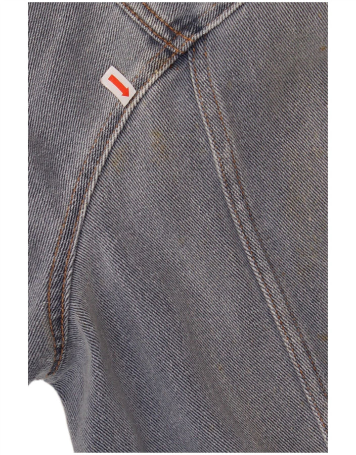 LAURA BIAGIOTTI Giacca in denim da donna UK 16 Large Blu