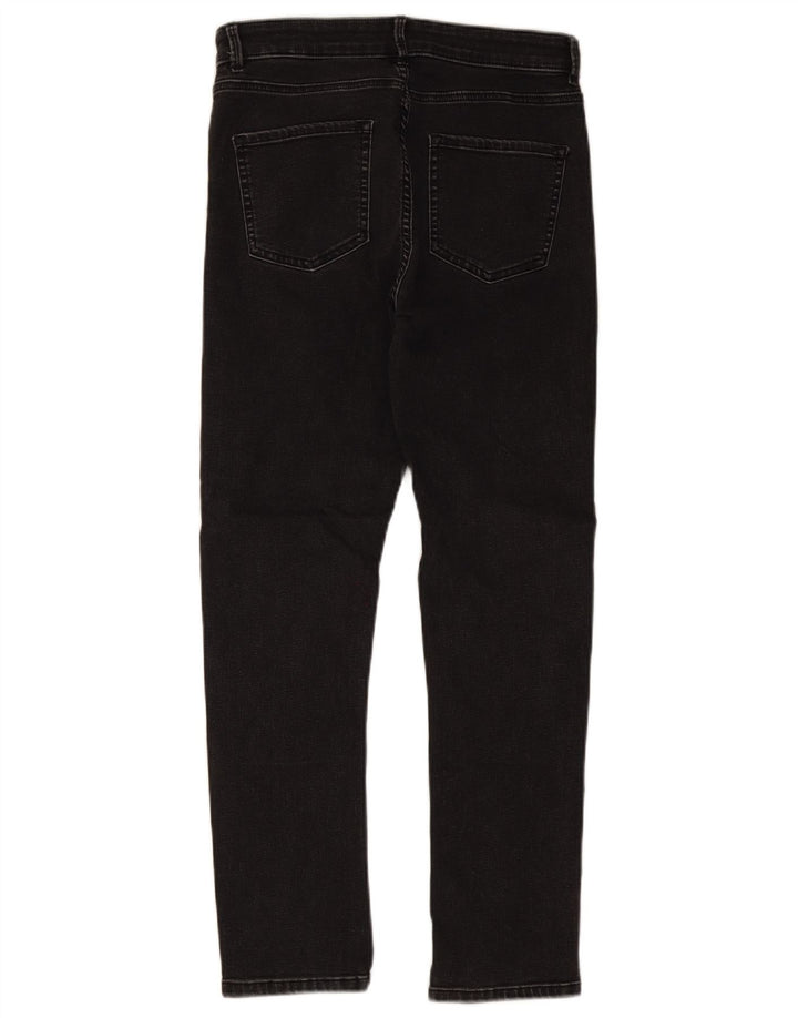 Jeans slim da donna Marks & Spencer UK 12 medio W30 L27 cotone grigio