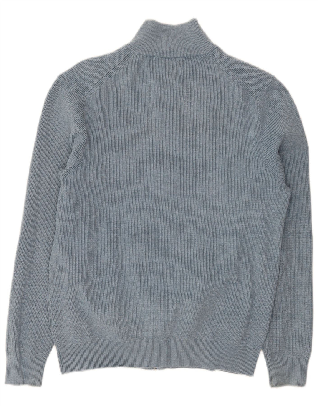Maglione cardigan da uomo Marks & Spencer poliestere blu medio