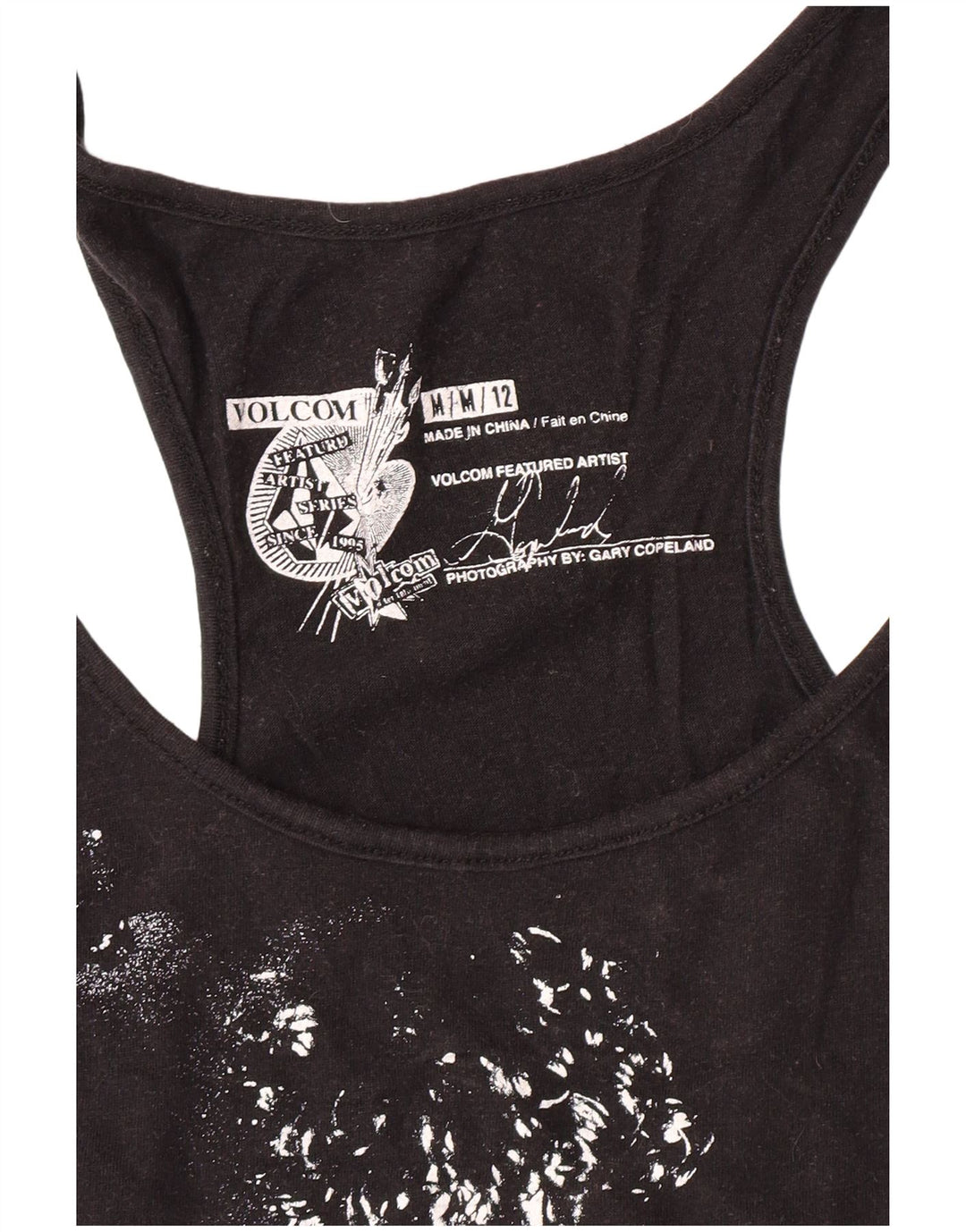 Canotta grafica da donna Volcom UK 12 Medium Black Rock