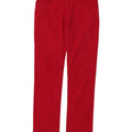 Jeans slim da donna ARMANI W29 L30 cotone rosso