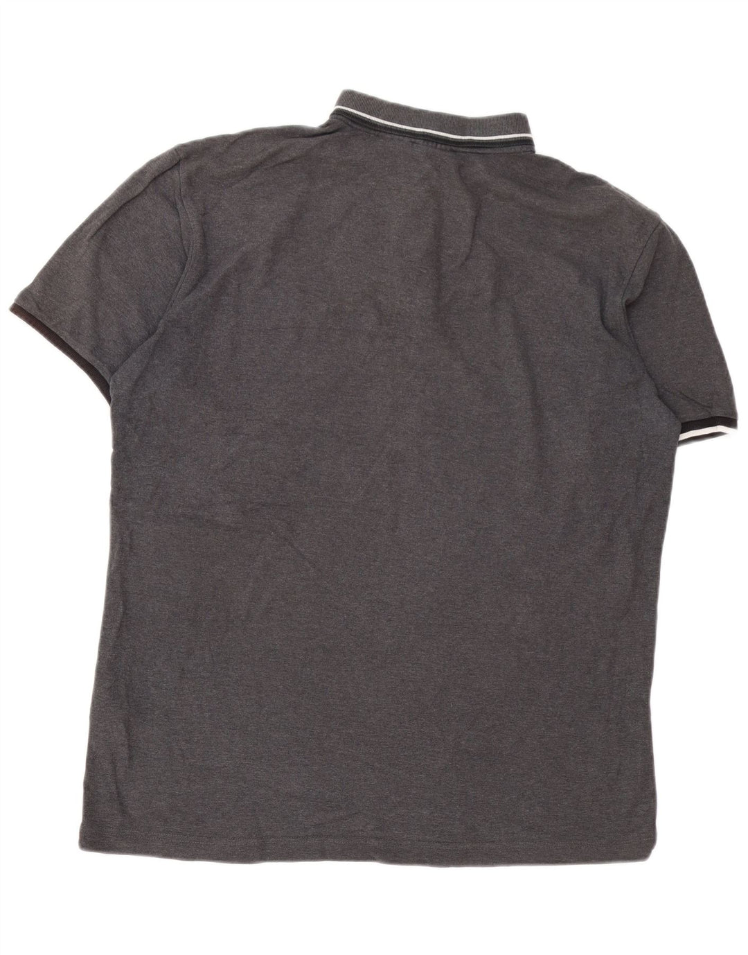 Polo da uomo FILA XL in cotone grigio