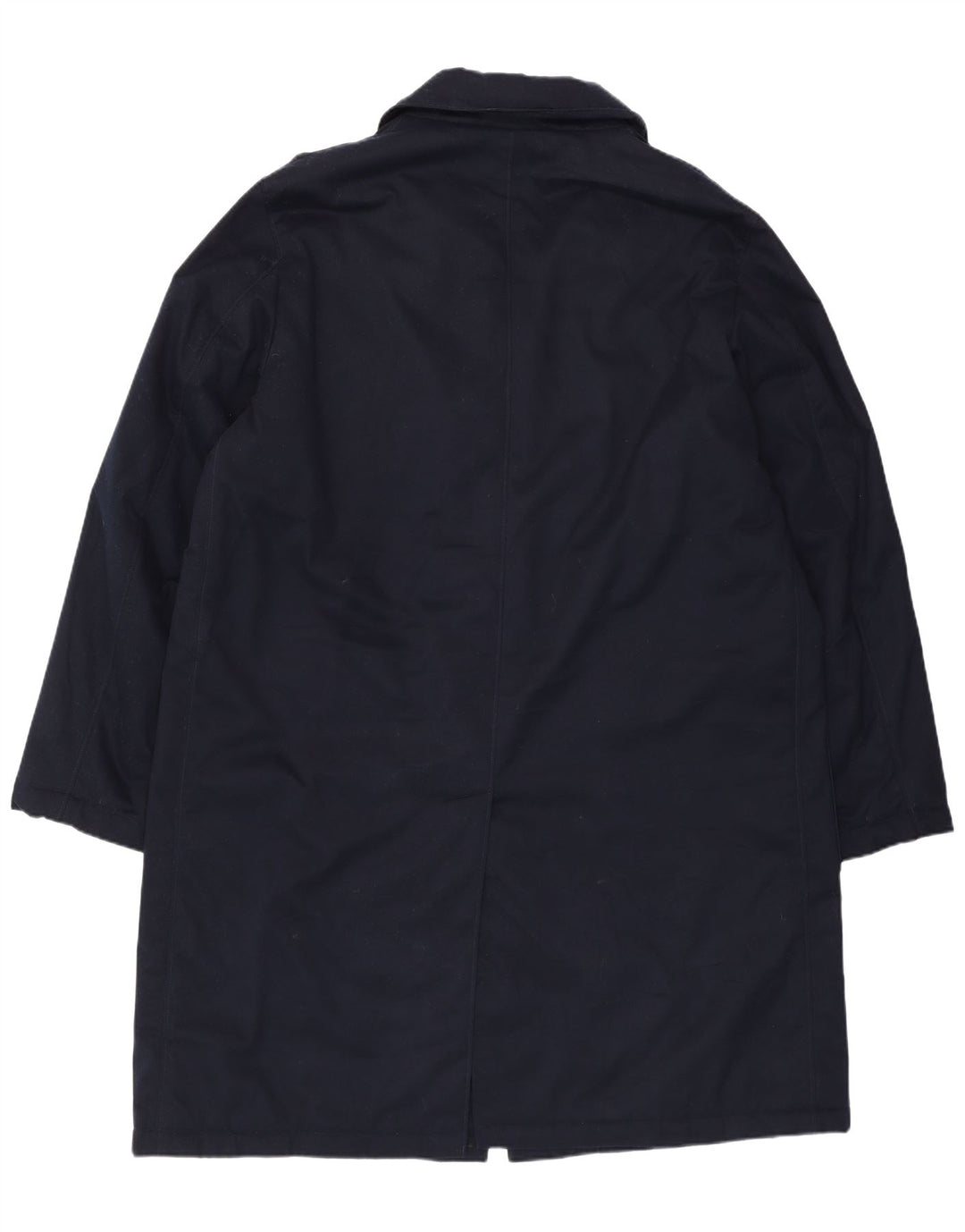 Cappotto Valentino Uomo IT 52 XL Blu Navy Poliestere