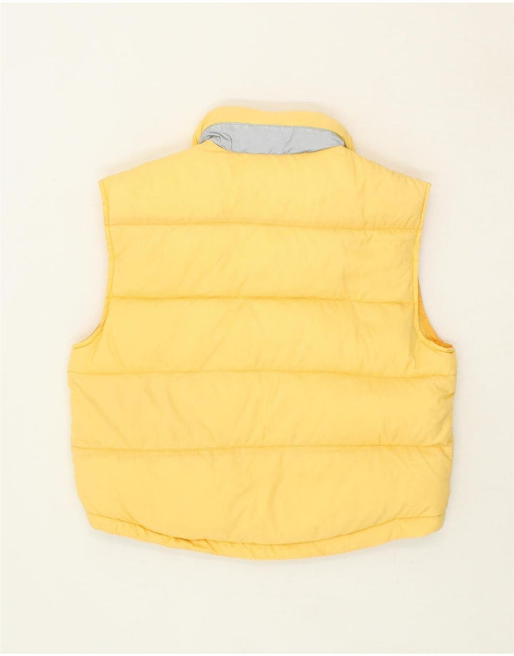INVICTA Boys Padded Gilet 7-8 Years Yellow Polyamide Vintage Invicta and Second-Hand Invicta from Messina Hembry 