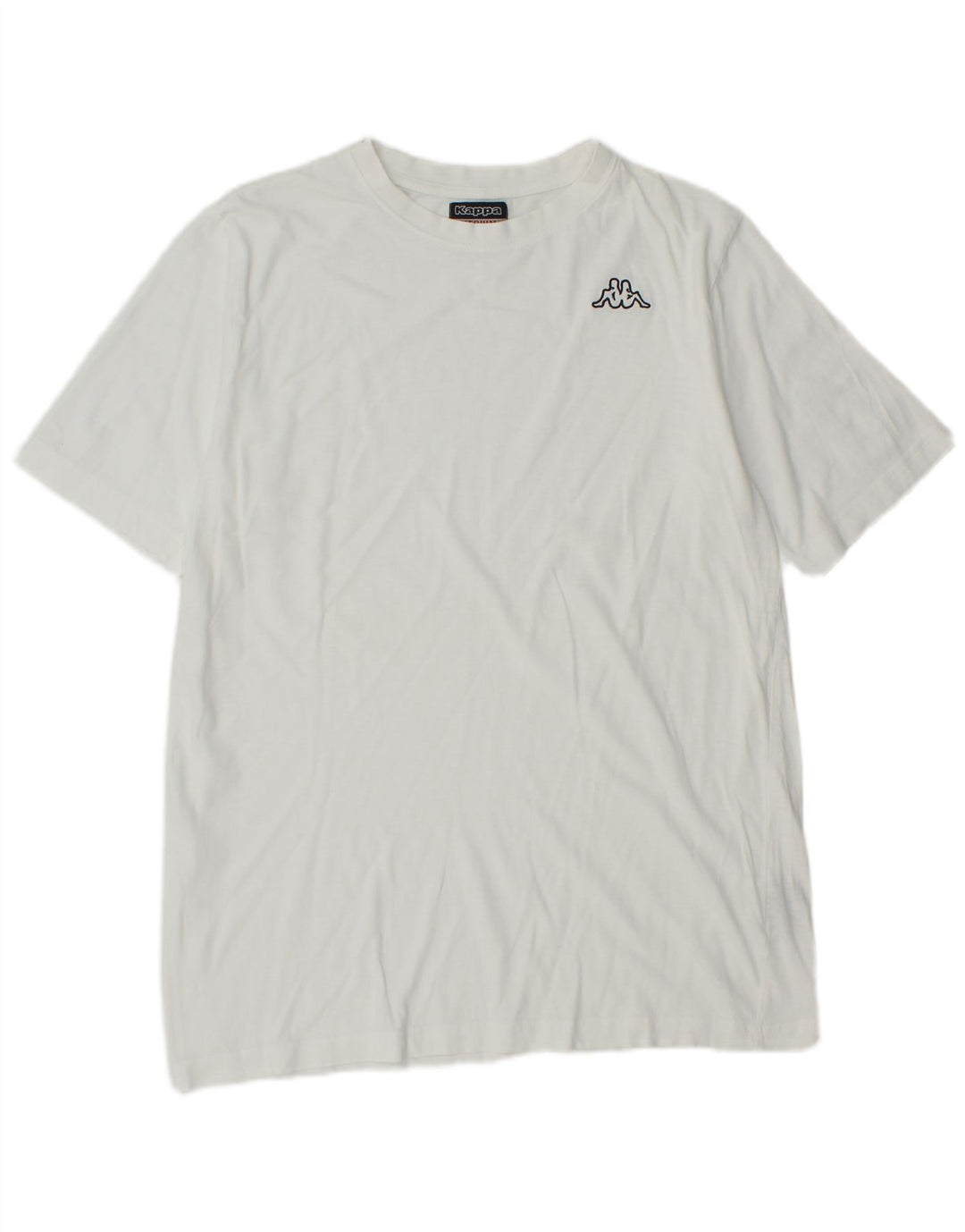 T-shirt uomo Kappa Top in cotone bianco medio