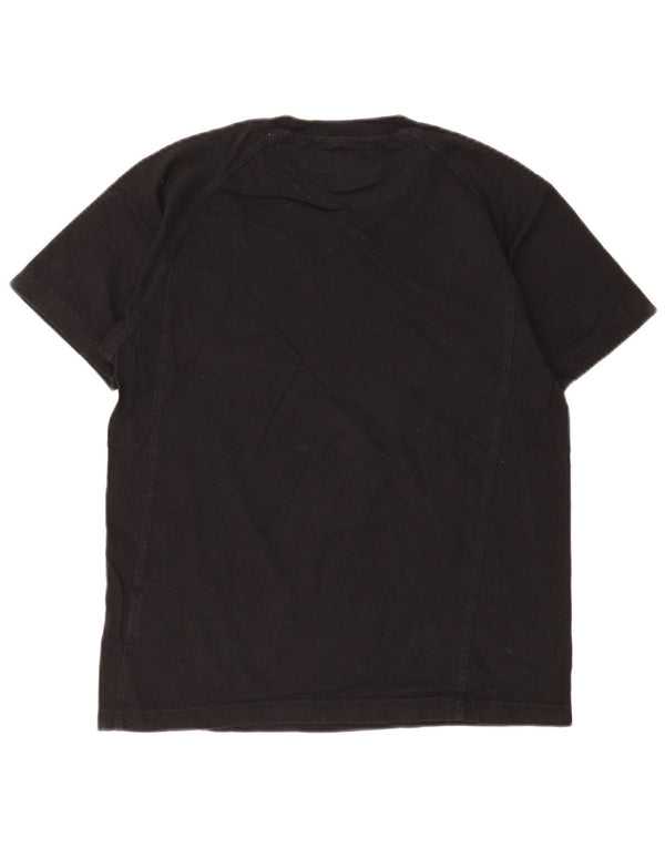 T-shirt da uomo Champion Top piccola in cotone nero