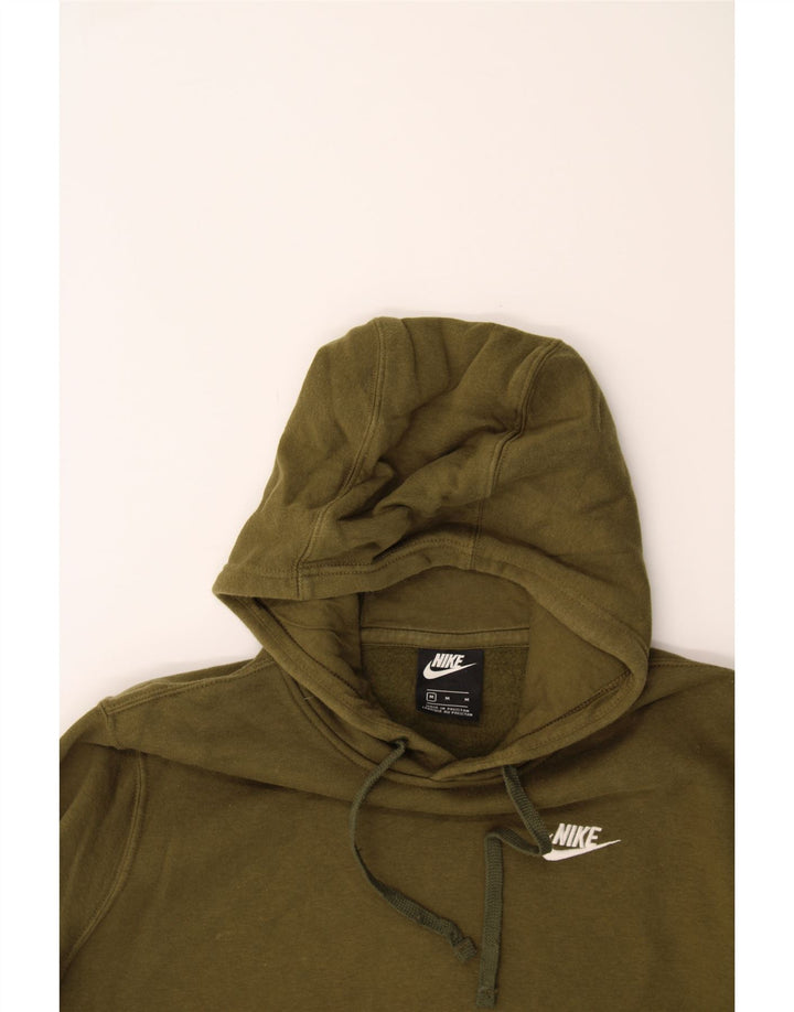 NIKE Mens Hoodie Jumper Medium Khaki Cotton Vintage Nike and Second-Hand Nike from Messina Hembry 