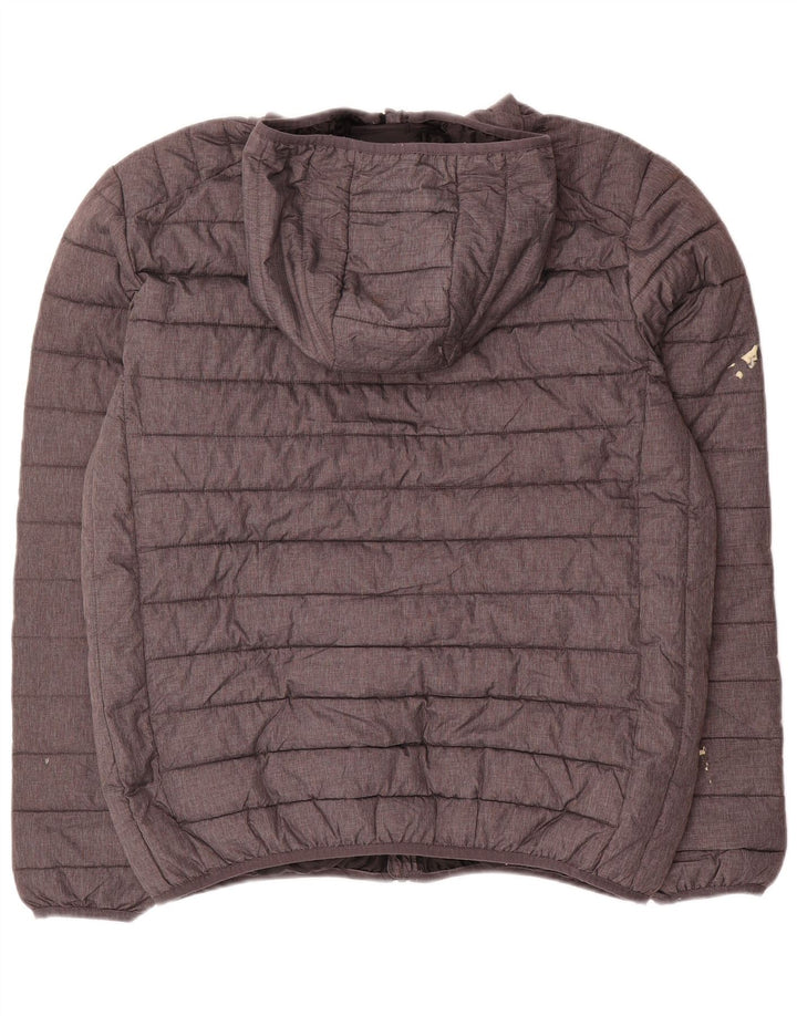 Giacca imbottita con cappuccio da uomo Ellesse UK 42 XL Poliammide grigia
