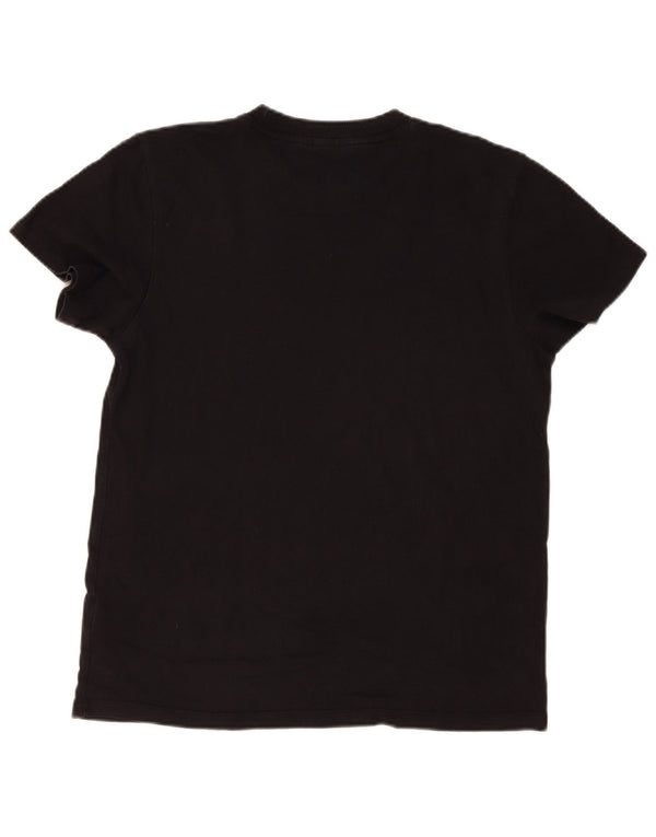 T-shirt grafica da donna Adidas Top UK 12 cotone medio nero