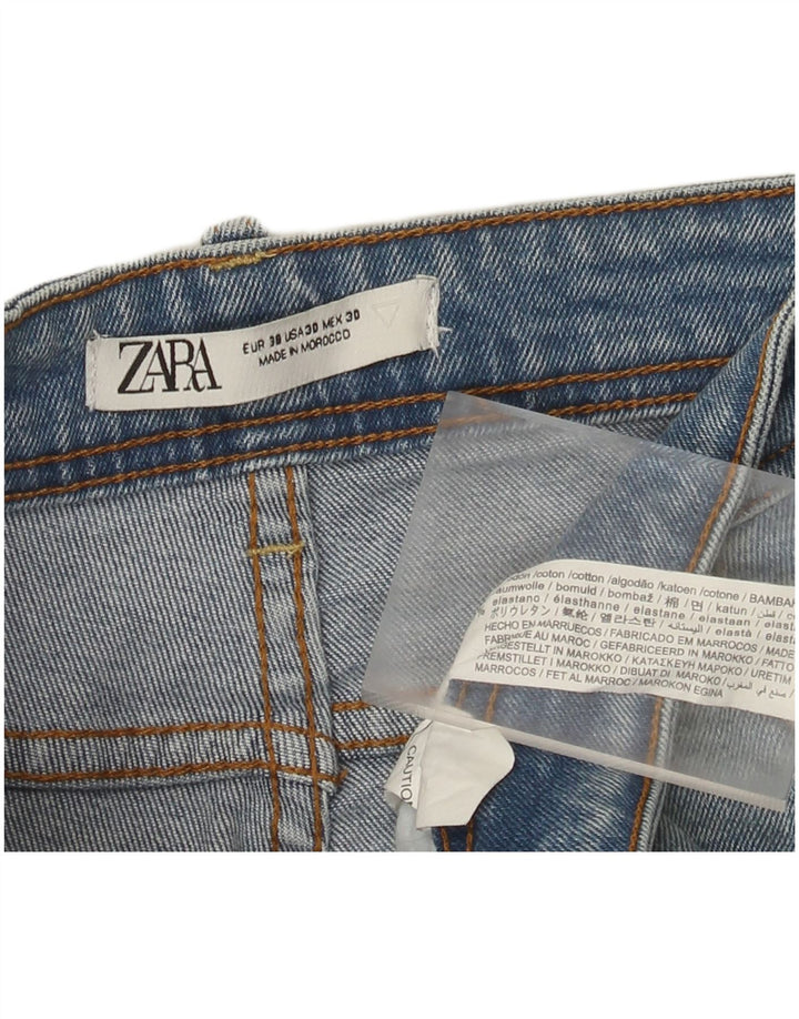 Pantaloncini di jeans da uomo Zara EU 38 piccoli W30 cotone blu