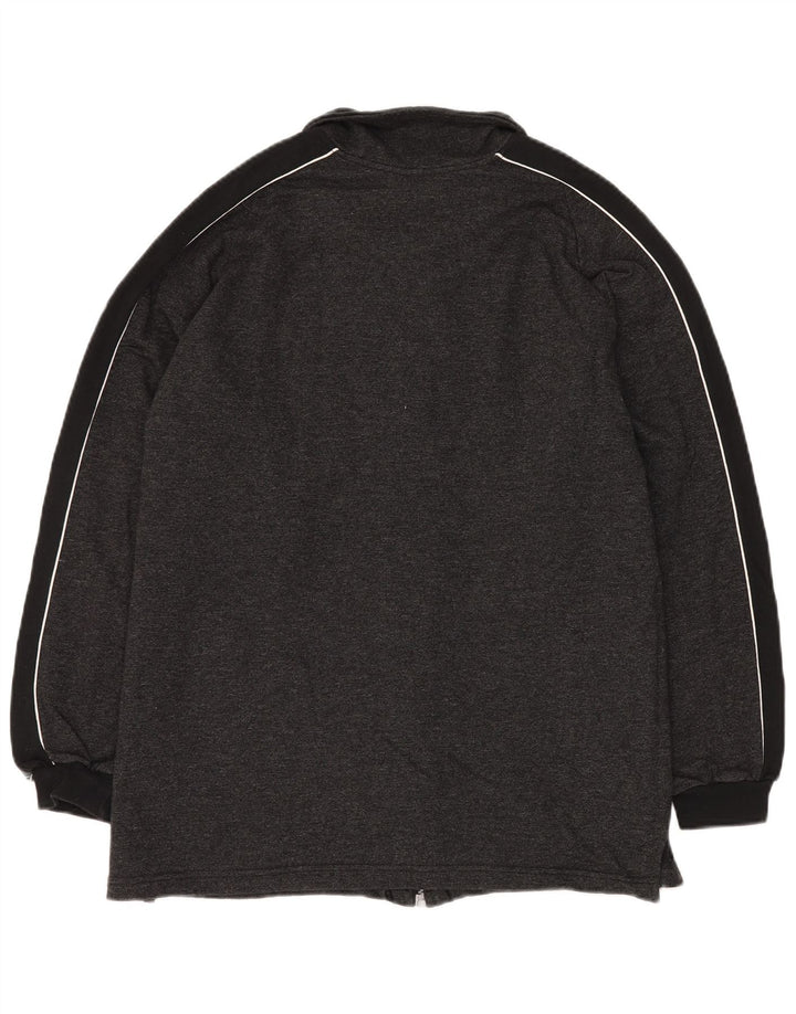 Giacca da ginnastica grafica ASICS da uomo XL grigia