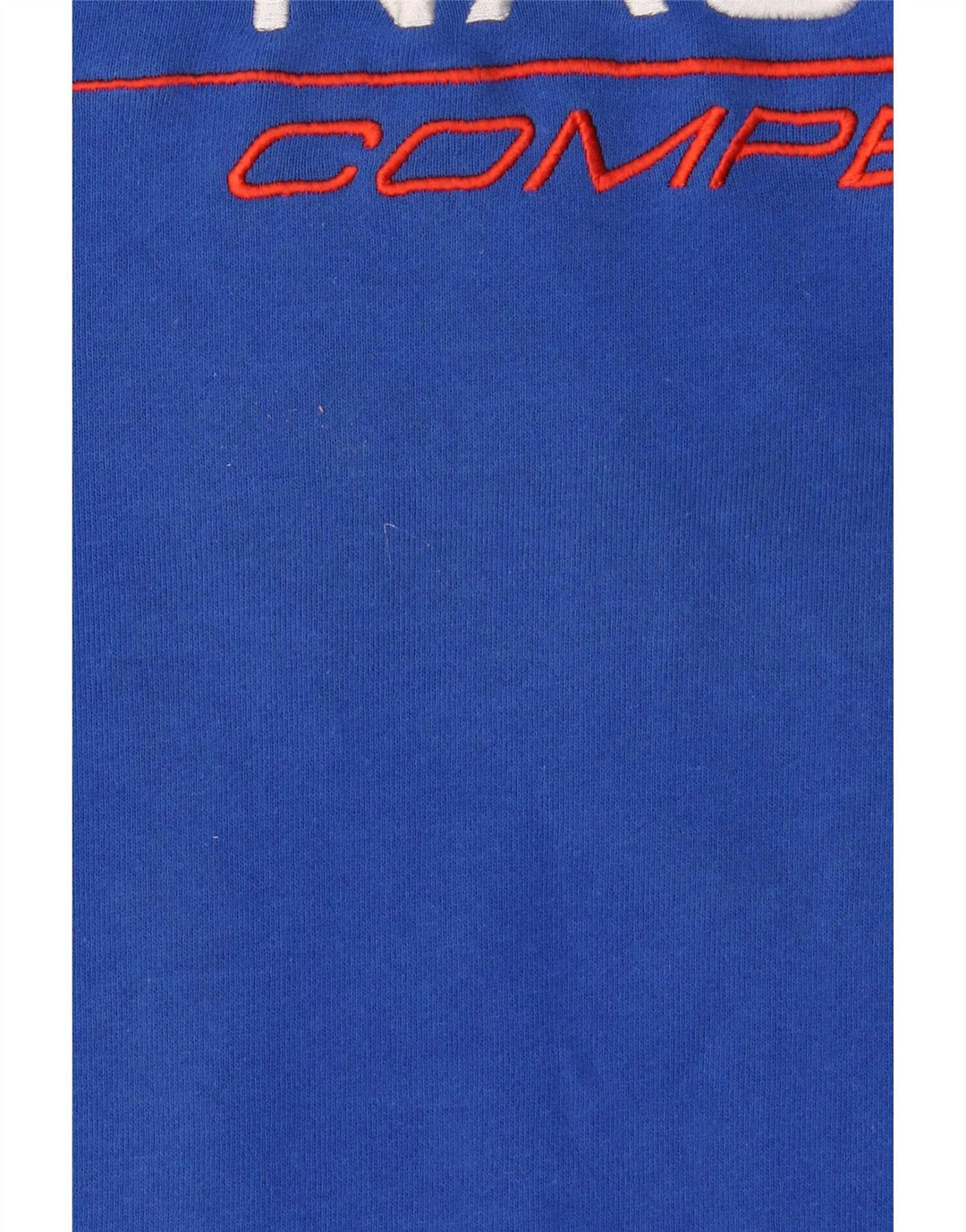 Felpa grafica da uomo Nautica Maglione grande cotone blu