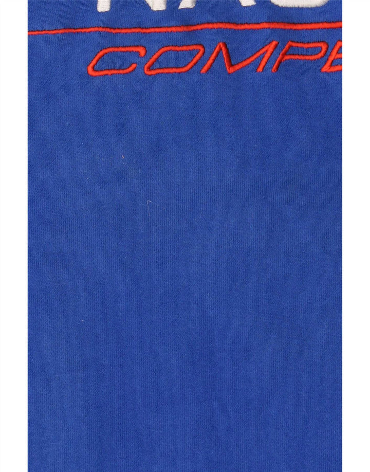 Felpa grafica da uomo Nautica Maglione grande cotone blu