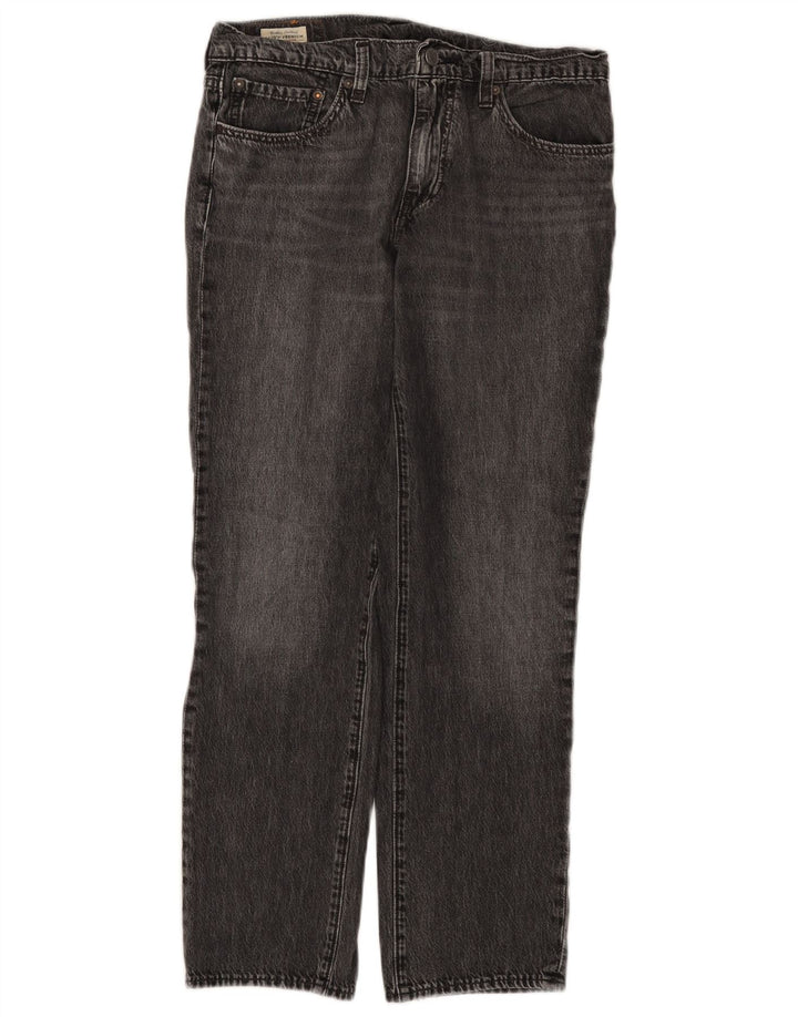 Levi's Uomo 511 Slim Jeans W31 L30 Cotone Grigio