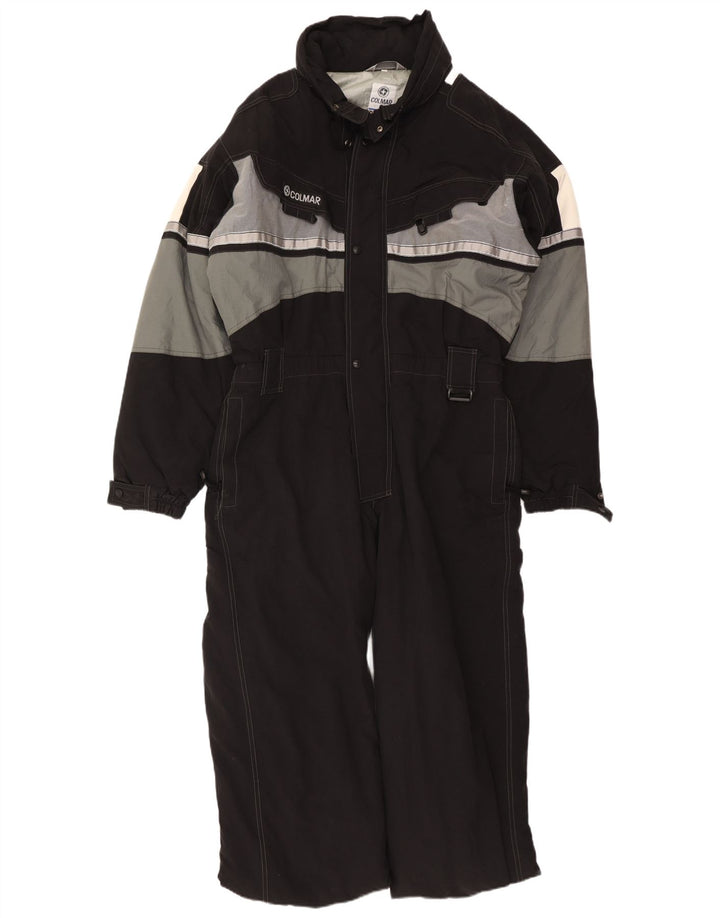 Tuta da sci da uomo con cappuccio Colmar IT 56 XL Nera Colourblock in poliammide