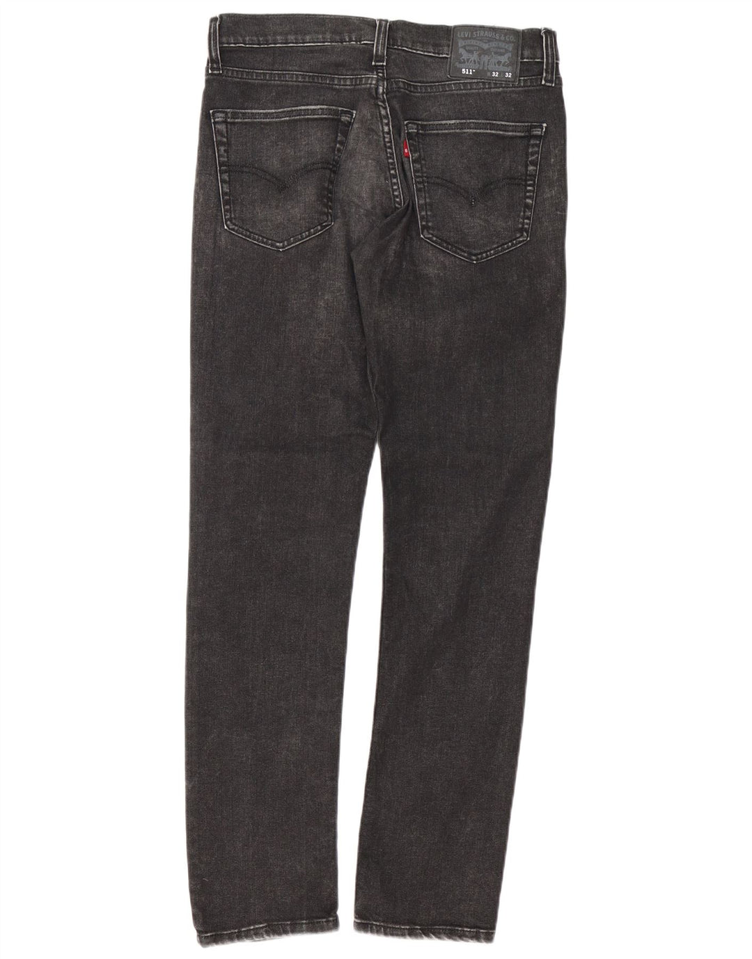 Jeans Levi's Uomo 511 Slim W32 L32 Cotone Nero