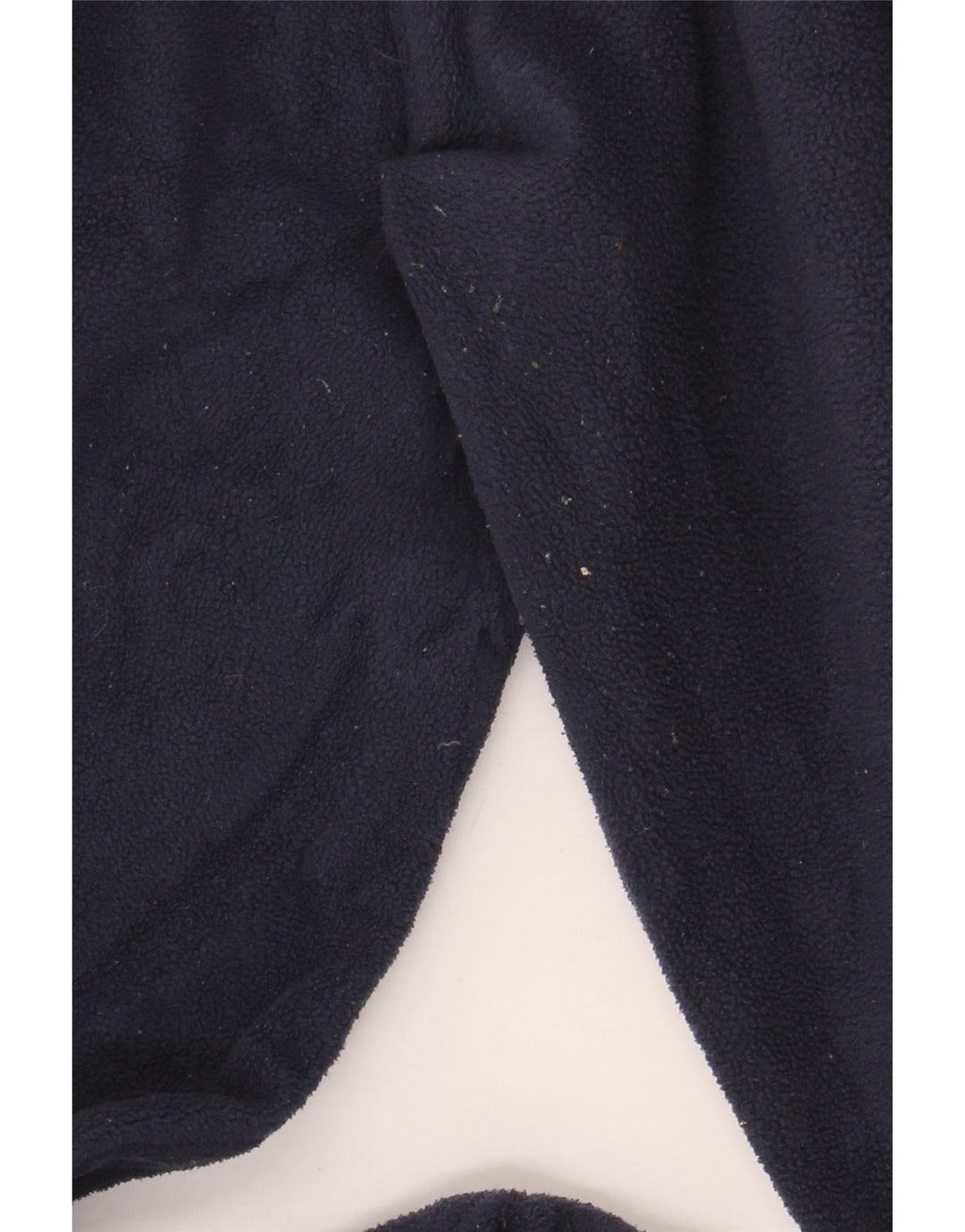 Mountain Warehouse Maglione in pile da uomo con collo con zip, grande, in poliestere blu navy